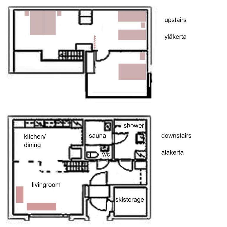 Apartment Saariselkae Eksteriør bilde